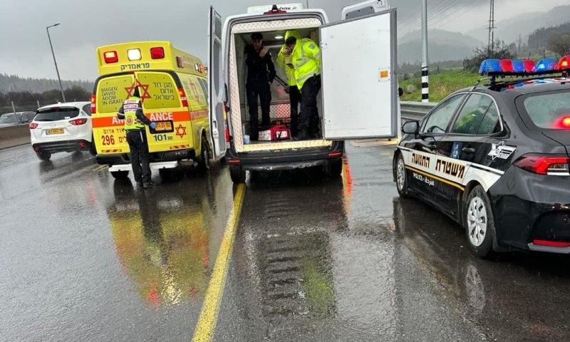 דרמה בכביש 1: אישה התמוטטה ברכב תוך כדי נסיעה &ndash; מצבה אנוש