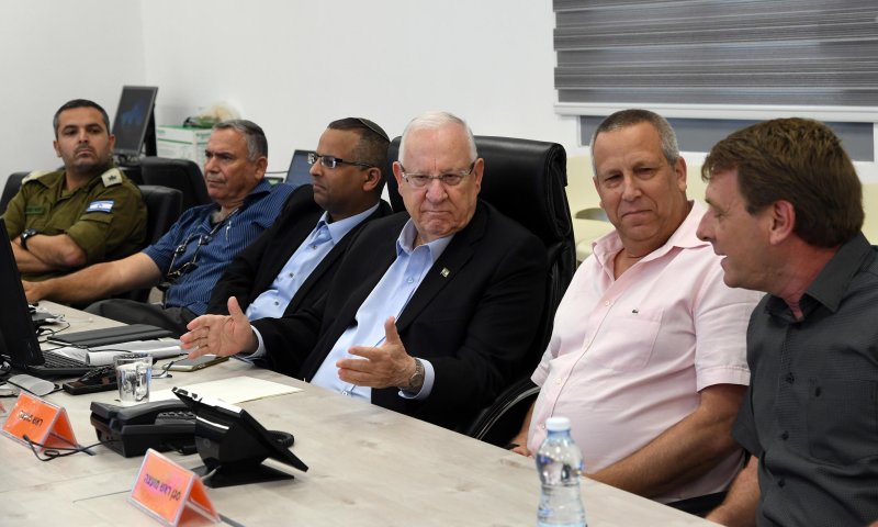 ריבלין: "איש לא יוכל להוציא אותנו מכאן"