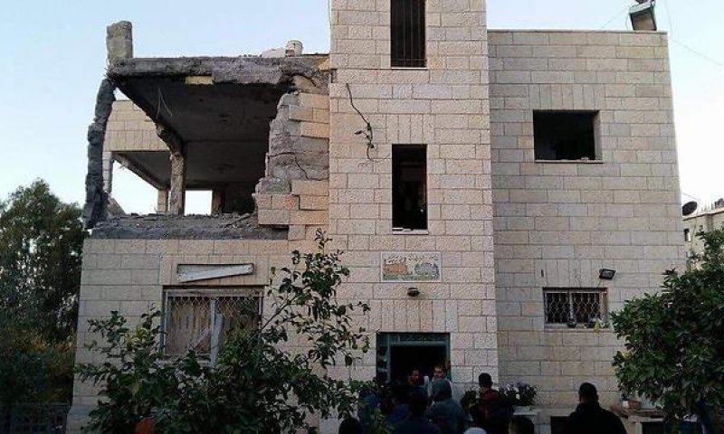 צה"ל הרס את בית המחבל שביצע פיגוע בהר אדר