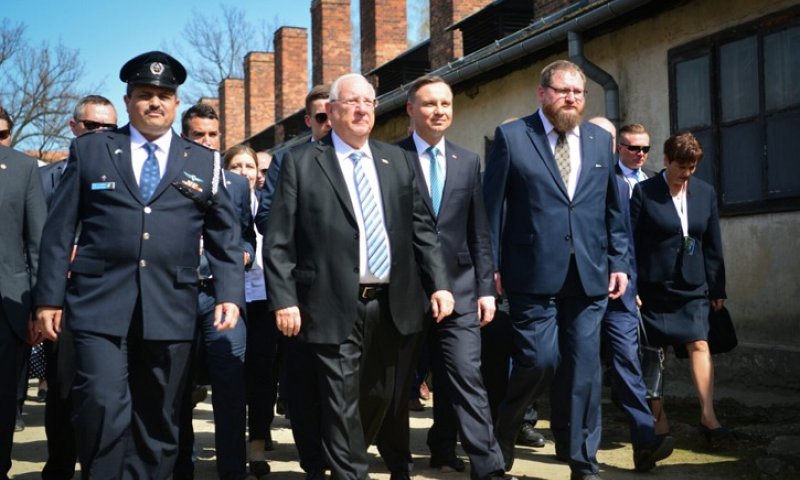 ריבלין הטיח בנשיא פולין: "נתתם יד להשמדת יהודים"