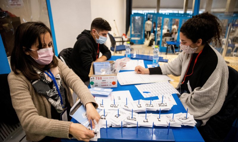 לאחר יומיים: הסתיימה ספירת המעטפות הכפולות