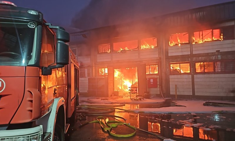 שריפה פרצה סמוך לאריאל: מטוסי כיבוי הוזנקו. צפו