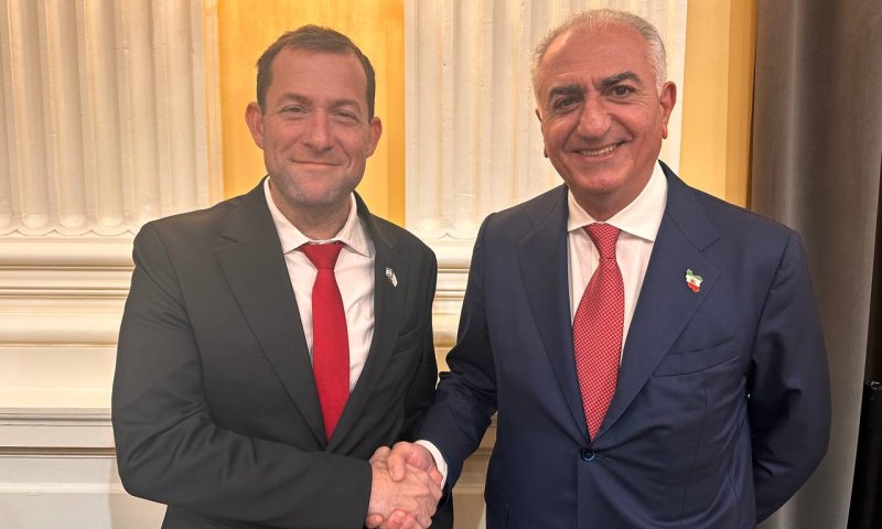 חסר תקדים: יוסי דגן נפגש עם יורש העצר האיראני