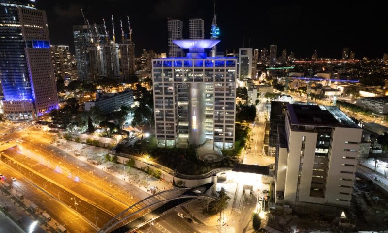 לראשונה בניין הקריה יואר לזכר חללי מערכות ישראל