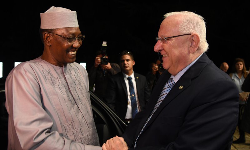 ריבלין לנשיא צ'אד: "שמחים לחדש את הקשר"