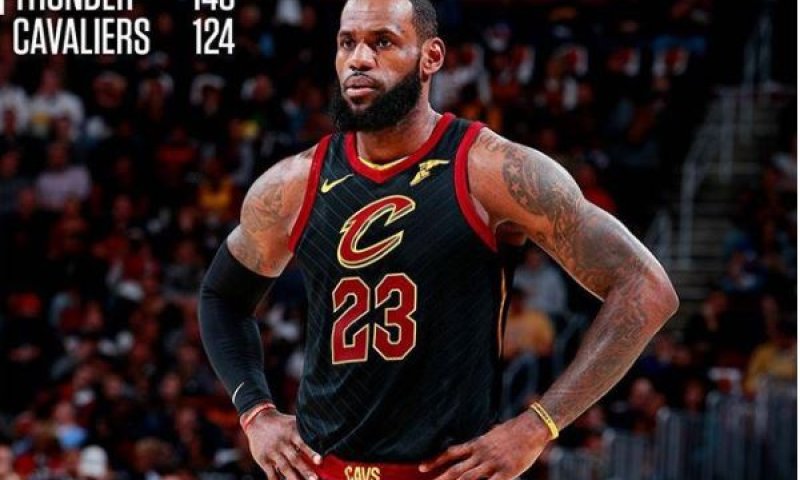 ניצחון מוחץ של אוקלוהמה על קליבלנד