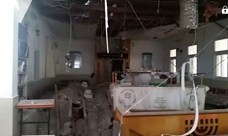 השריפה במחסן הזיקוקים: בית הכנסת נחרב בפיצוץ