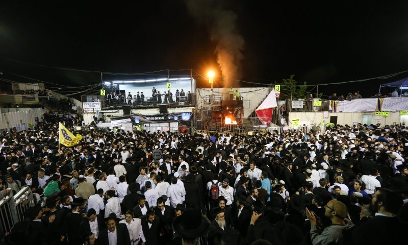 צפו בשידור חי: ההדלקה המרכזית במירון תשע"ח