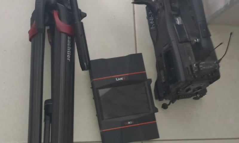 בחסות AP: נתפס ציוד ששימש את רשת אל-ג'זירה