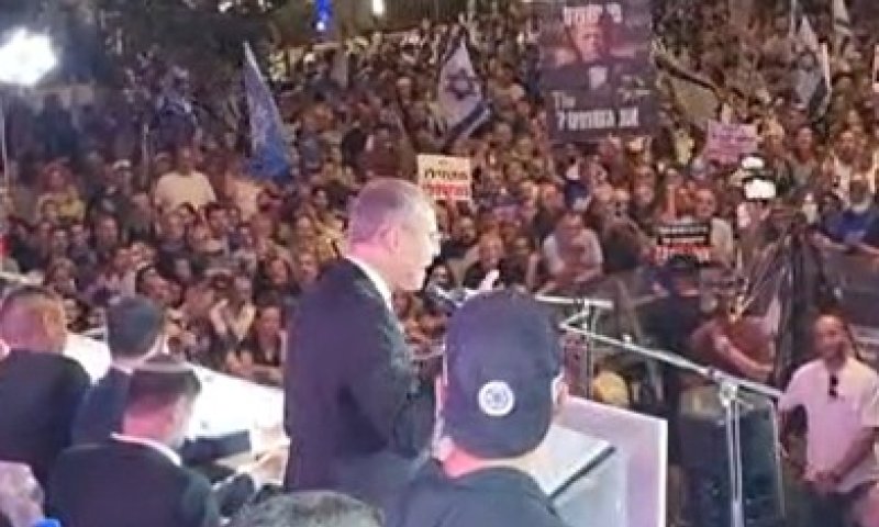 לוין בהפגנת הימין: "נשים סוף לעריצות של קומץ שופטים" | צפו