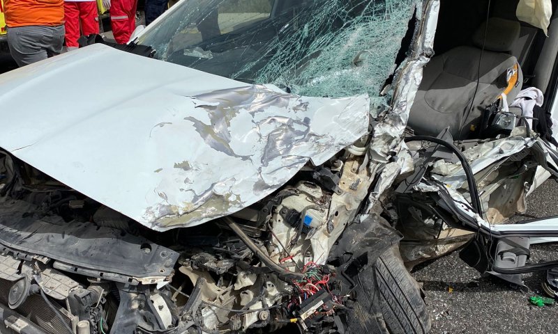 תאונת דרכים קשה עם לכודים בשומרון