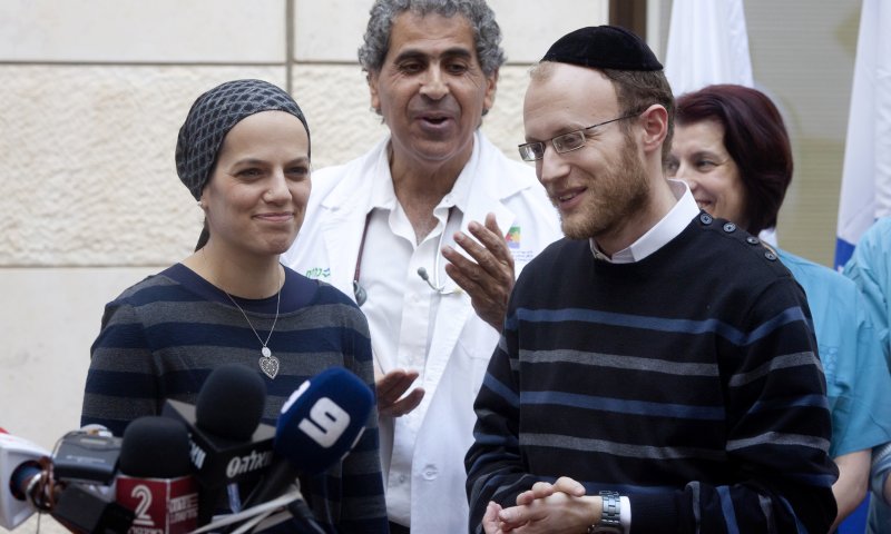 איזה אושר: למשפחת גרוס מאסון ההדברה נולד בן