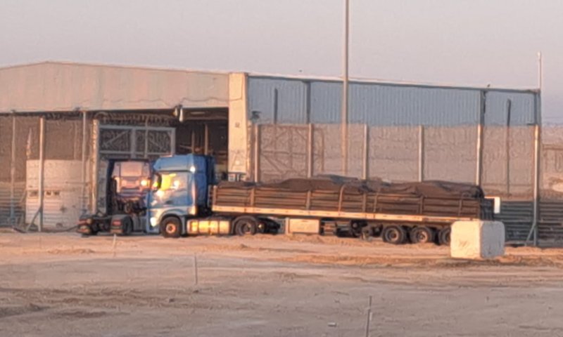 תנועת צו 9 טוענים: משאיות עם ברזל נכנסו לתוך עזה