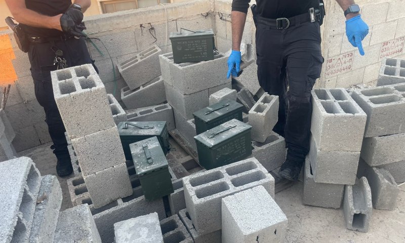 הפשיטה בוואדי ערה: 5,000 קליעים הוסלקו בשלד בניין