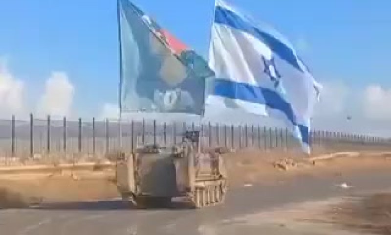 "תראו איזה יופי": צפו | לוחמי צה"ל על ציר פילדלפי