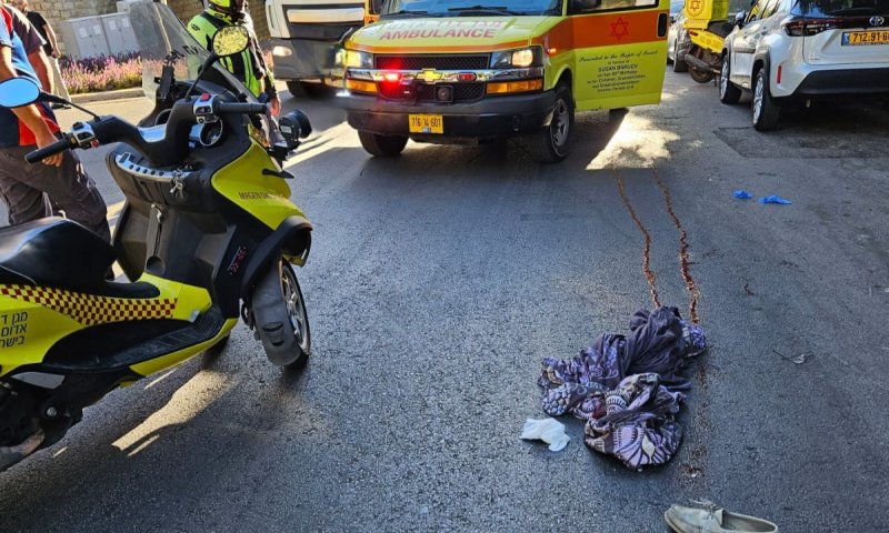 ירושלים: גבר כבן 70 נפגע מאוטובוס; מצבו קשה