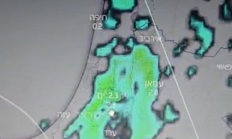 'חריג מאוד' &bull; צפו: כך תיראה הסערה של היומיים הקרובים