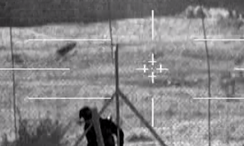 תיעוד: חיסול 7 מחבלים על ידי טנק בבוקר המתקפה