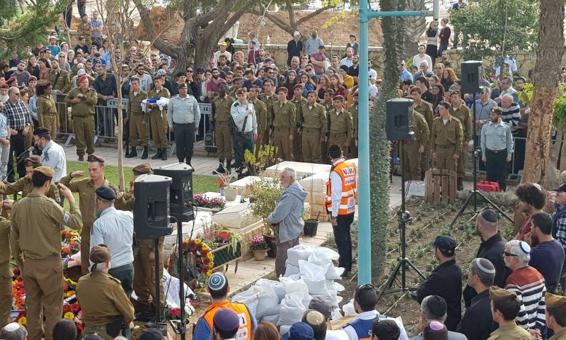 שילה הובא למנוחות: "הכל בגדלות,באזרחות וגם בצבא"