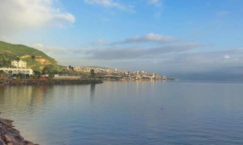 לפני הגשם: מפלס הכנרת בעוד עלייה נאה