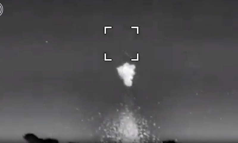 כטב"ם חצה לשטח ישראל מלבנון, צה"ל יירט אותו