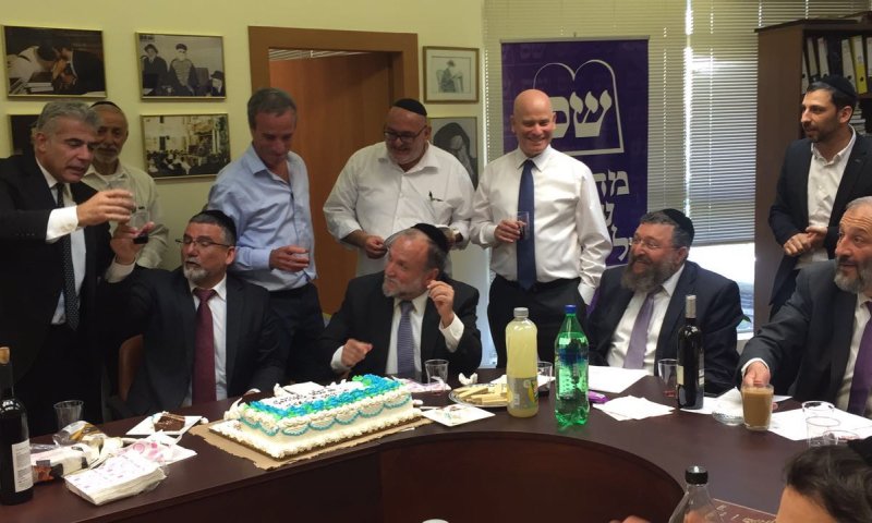 דרעי ללפיד: ״מברוק על הכלה הגרוזינית"