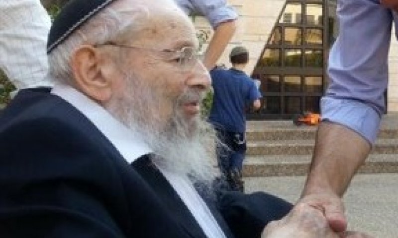 ברוך דיין האמת: נפטר זקן רבני הציונות הדתית הרב אברהם צוקרמן זצ"ל