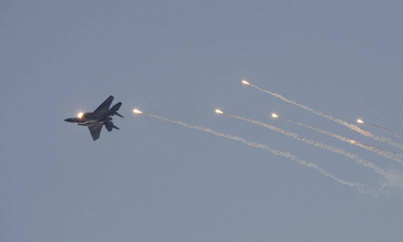 מטוס קרב יירט מזל"ט של החמאס ברצועת עזה