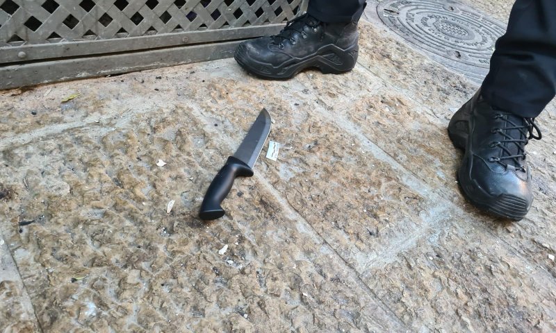 פיגוע דקירה בירושלים: המחבלת חוסלה