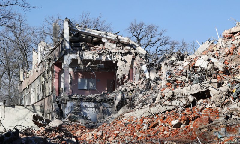 לחימה קשה בעיר עם תחנת הכוח הגרעינית הענקית