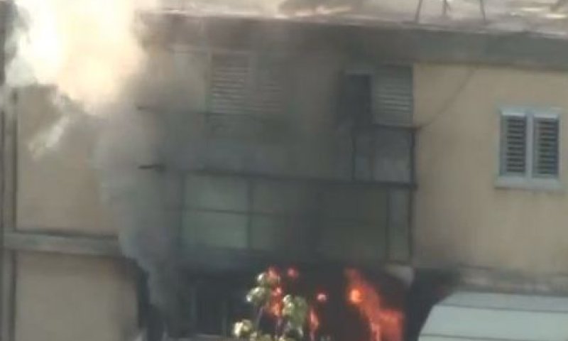 השריפה בגבעת שמואל: ככה זה נראה