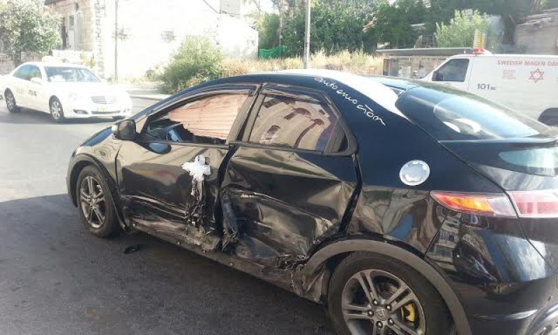 שיירת הרכבים של החתן והכלה ביצעה תאונת דרכים