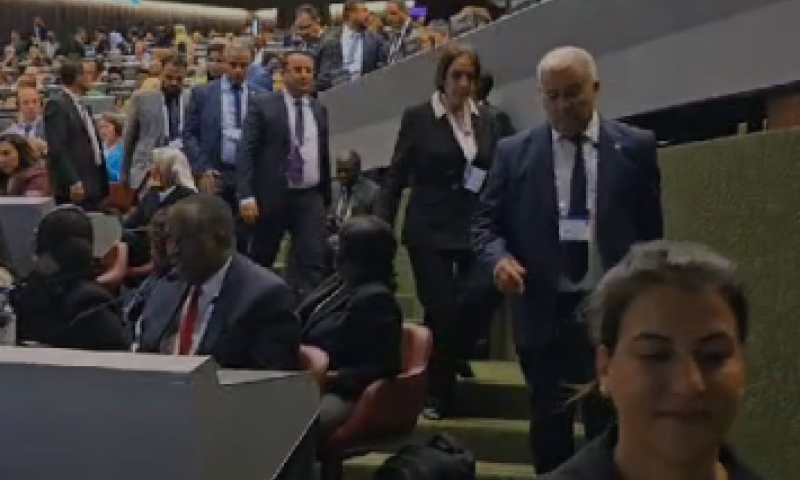 חברי פרלמנט ערבים השתוללו וצעקו לעבר הח"כים: "רוצחים" | צפו