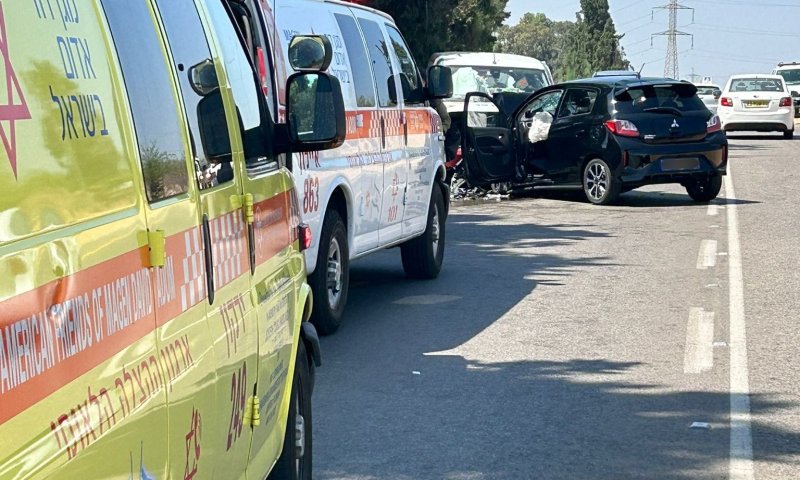 בן 20 נפצע באורח קשה בתאונת דרכים ליד גן שורק