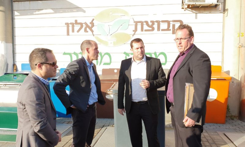 כבר לא בחרם: סגן נשיא Airbnb הגיע לביקור בשומרון