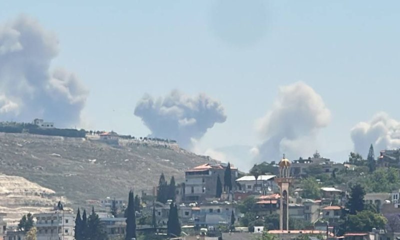 צה"ל תקף מנהרות טרור של חיזבאללה בדרום לבנון