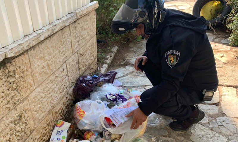 זרקת שקית אשפה מחוץ לפח? קנס של 475 שקל