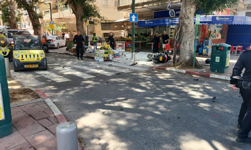 חשד לניסיון חיסול ברמת גן: פצוע קשה בפיצוץ אופנוע