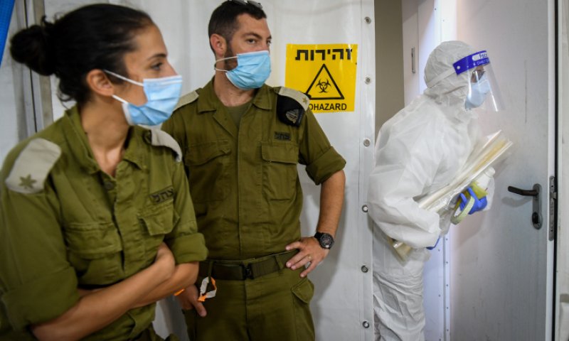 בעקבות העליה בתחלואה: עוצר יציאות הוטל בצה"ל