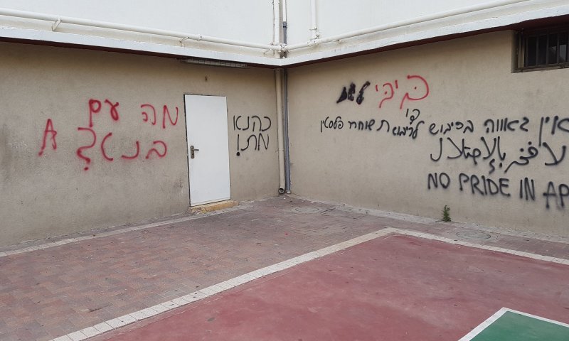 תג מחיר שמאלני בישיבת בר אילן בתל אביב