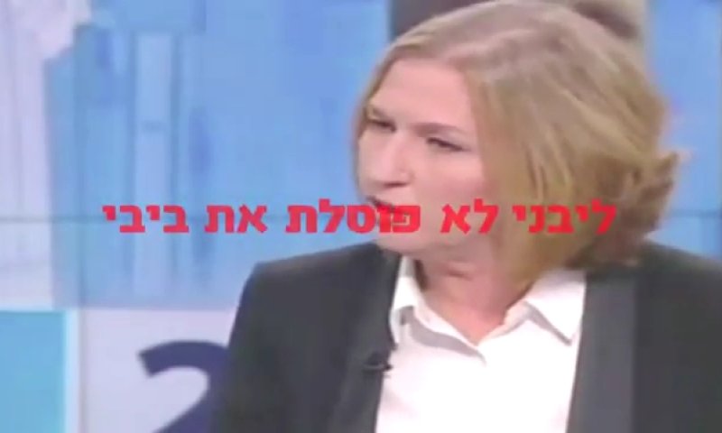 מלחמה בשמאל: מרצ בסרטון נגד בוז'י לבני