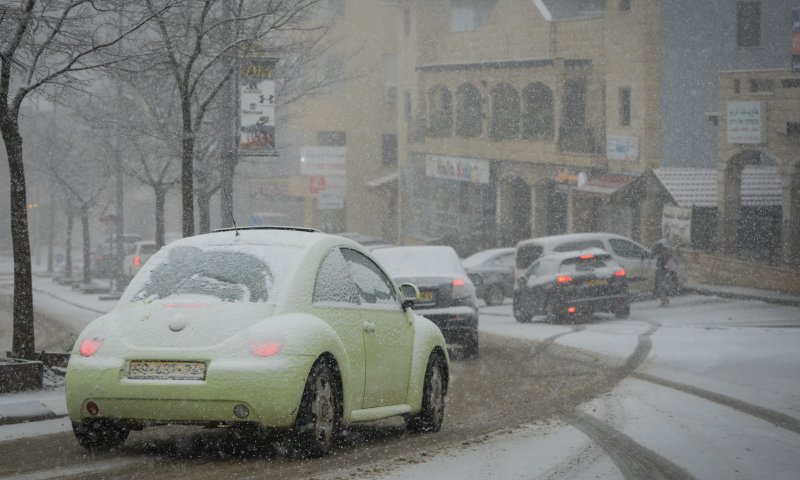אכזבה: אין צפי לשלג בירושלים; אולי בהרי יו"ש