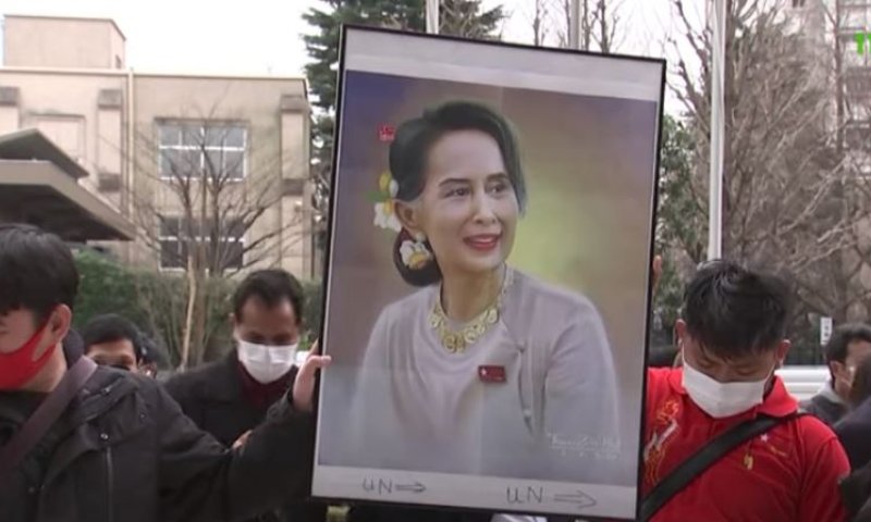 צפו: כך נראית ההפיכה הצבאית במיאנמר