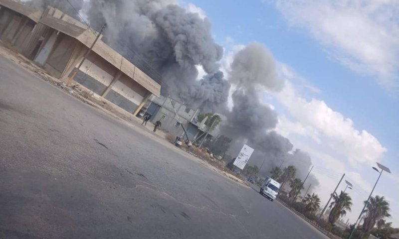 צפו בתיעוד: תקיפות חזקות במוקד ההברחות של חיזבאללה בסוריה