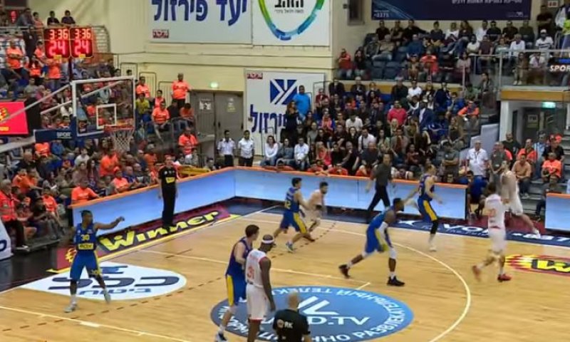 צפו: מכבי ת"א מנצחת את מכבי ראשון לציון