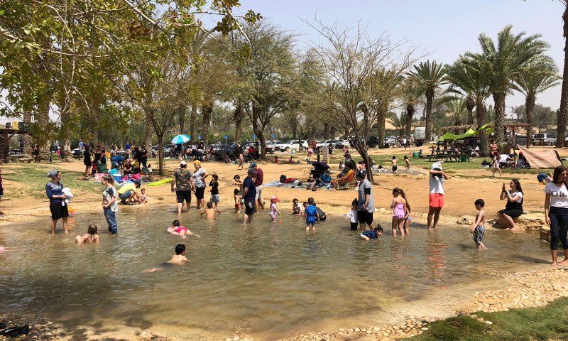 בחרו בטבע: אלפי ישראלים בילו בגנים הלאומיים