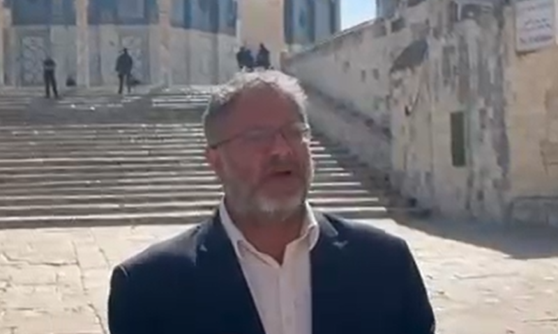 השר בן גביר בהר הבית: זו התשובה לסרטוני הזוועות של חמאס