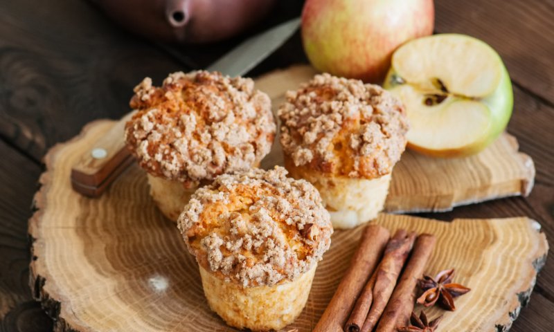 ממכר: מתכון מאפינס קראמבל תפוחים אישי