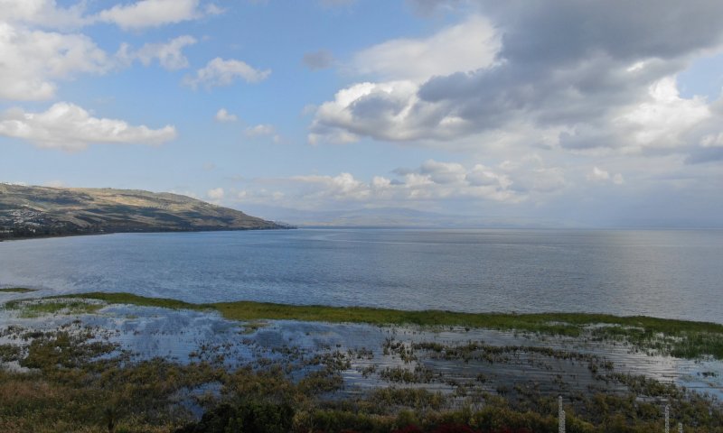 אחרי חודשים של עלייה| ירידה במפלס הכנרת