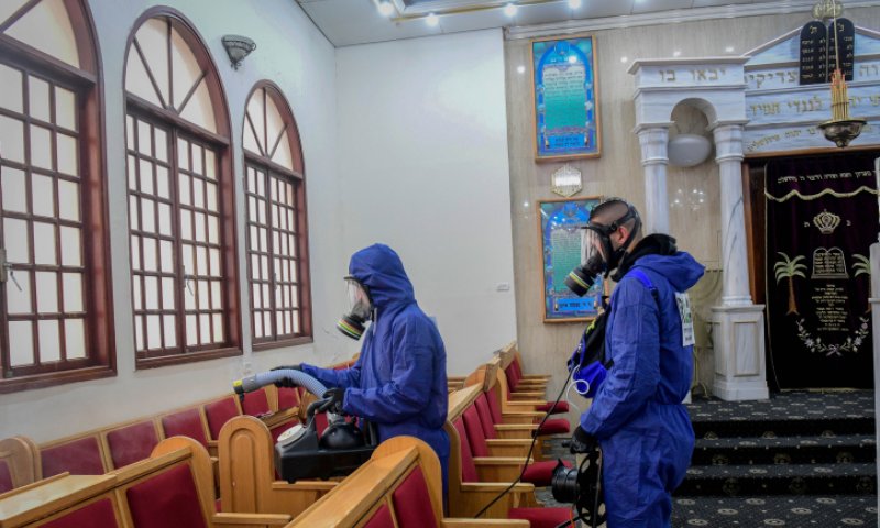 תפילה לאומרה בעת פרידה מבית הכנסת ולרגל הקורונה